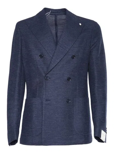 L.b.m 1911 L.b.m. 1911 Single-breasted Jacket In Blue