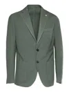 L.b.m 1911 L.b.m. 1911 Single-breasted Jacket In Green