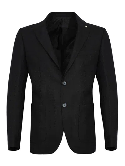 L.b.m 1911 Single-breasted Jacket In Black