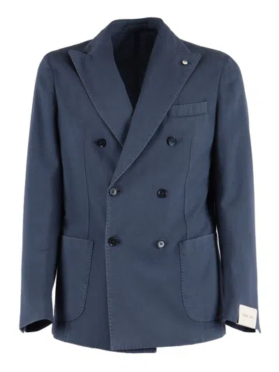 L.b.m 1911 L.b.m. 1911 Single-breasted Jacket In Blue