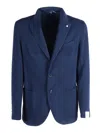 L.b.m 1911 L.b.m. 1911 Single-breasted Jacket In Blue