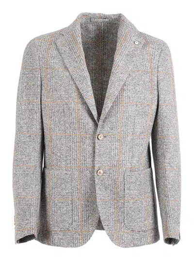 L.b.m 1911 L.b.m. 1911 Single-breasted Jacket In Gray