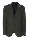 L.b.m 1911 Single-breasted Jacket In Green