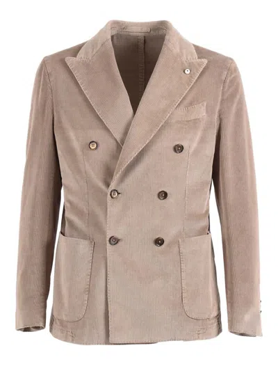 L.b.m 1911 L.b.m. 1911 Single-breasted Jacket In Neutral