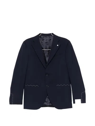 L.b.m 1911 Single-breasted Suit In Blue
