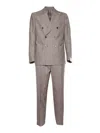 L.b.m 1911 L.b.m. 1911 Single-breasted Suit In Brown