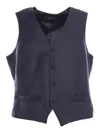 L.b.m 1911 Tailored Vest In Blue