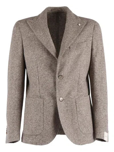 L.B.M 1911 TEXTURED POCKET BLAZER