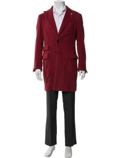 Pre-owned L.b.m 1911 Wool Two-piece Blazer In Red