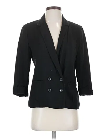 Pre-owned Lc Lauren Conrad Blazer Jacket In Black