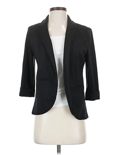 Pre-owned Lc Lauren Conrad Blazer Jacket In Black