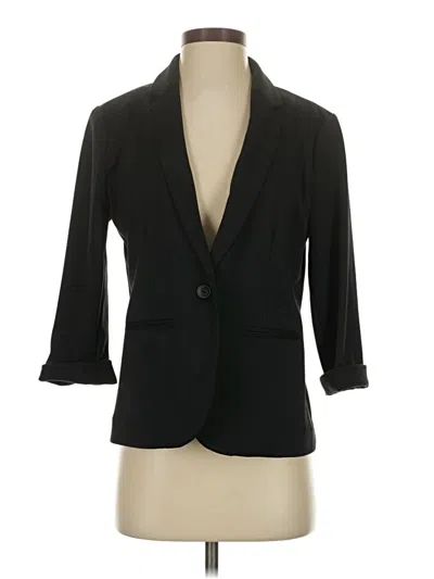 Pre-owned Lc Lauren Conrad Blazer Jacket In Black