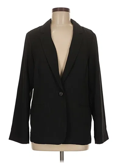 Pre-owned Lc Lauren Conrad Blazer Jacket In Black