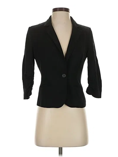 Pre-owned Lc Lauren Conrad Blazer Jacket In Black