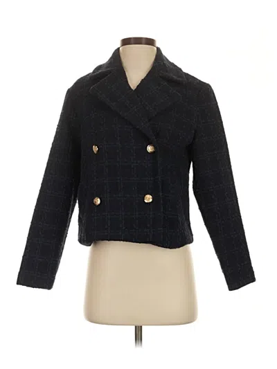 Pre-owned Lc Lauren Conrad Blazer Jacket In Black