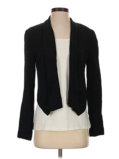 Pre-owned Lc Lauren Conrad Blazer Jacket In Black