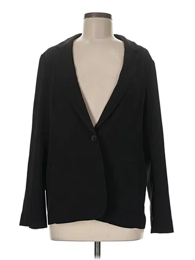 Pre-owned Lc Lauren Conrad Blazer Jacket In Black