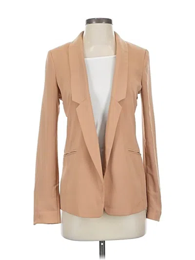 Pre-owned Lc Lauren Conrad Blazer Jacket In Brown