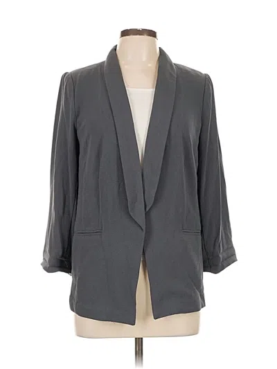 Pre-owned Lc Lauren Conrad Blazer Jacket In Gray