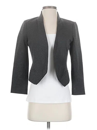 Pre-owned Lc Lauren Conrad Blazer Jacket In Gray