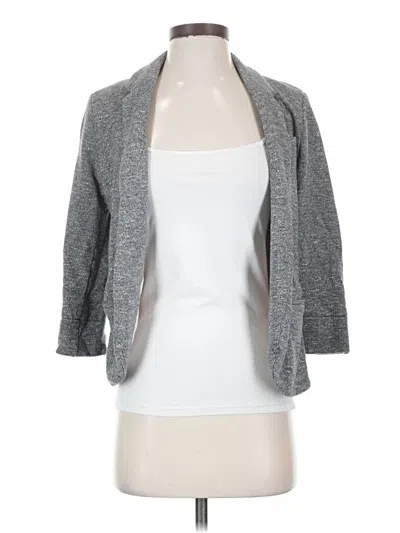 Pre-owned Lc Lauren Conrad Blazer Jacket In Gray