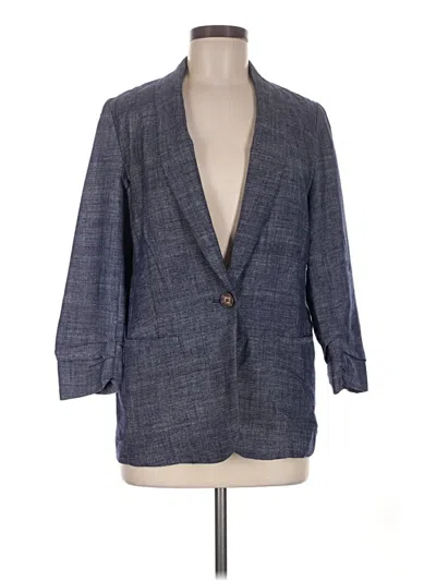 Pre-owned Lc Lauren Conrad Blazer Jacket In Gray
