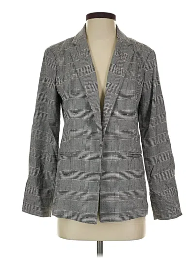 Pre-owned Lc Lauren Conrad Blazer Jacket In Gray
