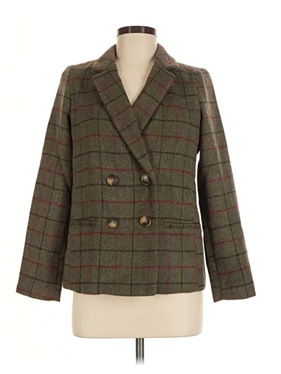 Pre-owned Lc Lauren Conrad Blazer Jacket In Green