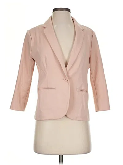 Pre-owned Lc Lauren Conrad Blazer Jacket In Pink