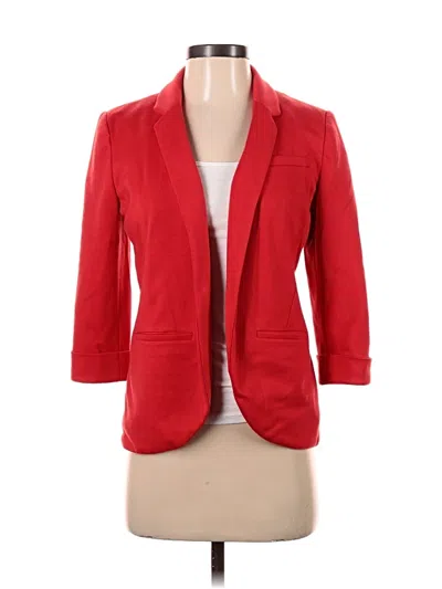 Pre-owned Lc Lauren Conrad Blazer Jacket In Red