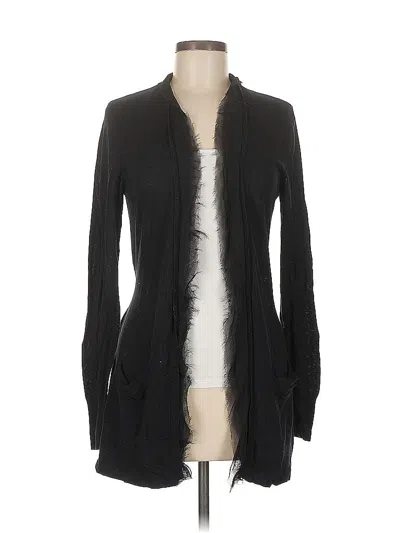 Pre-owned Lc Lauren Conrad Cardigan Sweater In Black