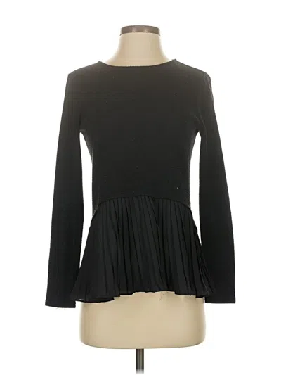 Pre-owned Lc Lauren Conrad Cardigan Sweater In Black