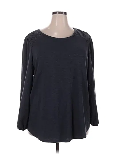 Pre-owned Lc Lauren Conrad Cardigan Sweater In Black