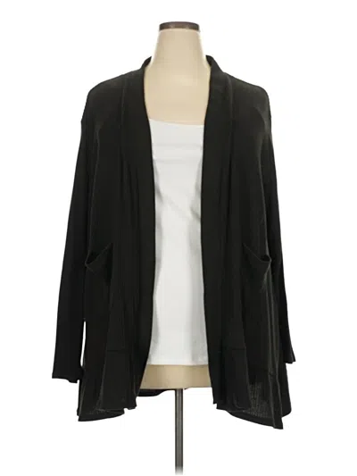 Pre-owned Lc Lauren Conrad Cardigan Sweater In Black