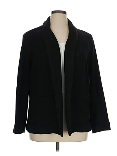 Pre-owned Lc Lauren Conrad Cardigan Sweater In Black