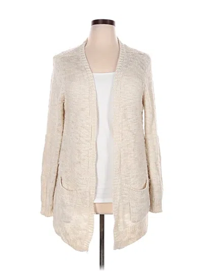 Pre-owned Lc Lauren Conrad Cardigan Sweater In Ivory