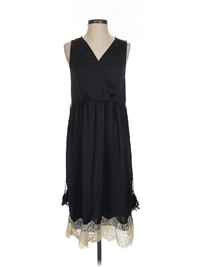 Pre-owned Lc Lauren Conrad Casual Dress In Black
