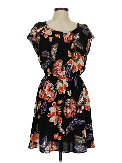 Pre-owned Lc Lauren Conrad Casual Dress In Black