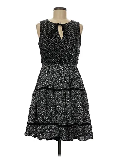 Pre-owned Lc Lauren Conrad Casual Dress In Black