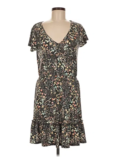 Pre-owned Lc Lauren Conrad Casual Dress In Black