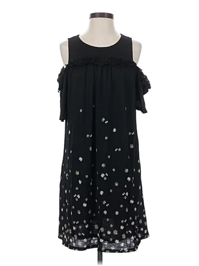 Pre-owned Lc Lauren Conrad Casual Dress In Black