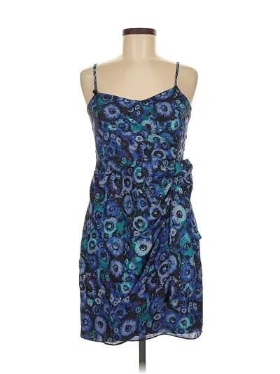 Pre-owned Lc Lauren Conrad Casual Dress In Blue