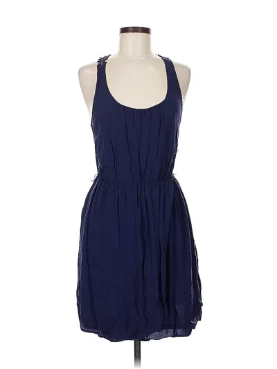 Pre-owned Lc Lauren Conrad Casual Dress In Blue