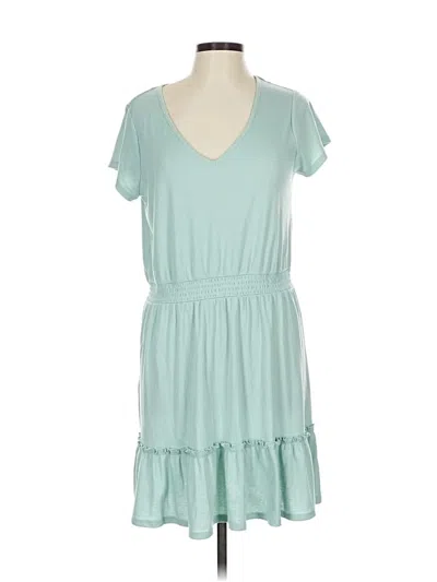 Pre-owned Lc Lauren Conrad Casual Dress In Blue