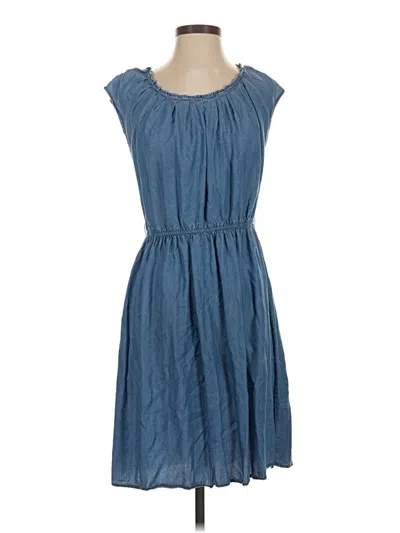 Pre-owned Lc Lauren Conrad Casual Dress In Blue