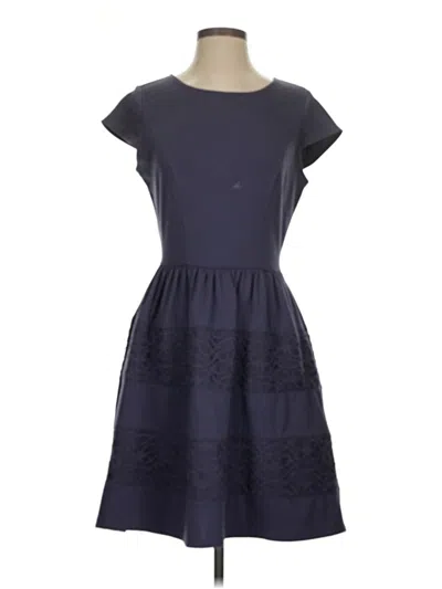 Pre-owned Lc Lauren Conrad Casual Dress In Blue