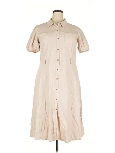 Pre-owned Lc Lauren Conrad Casual Dress In Brown