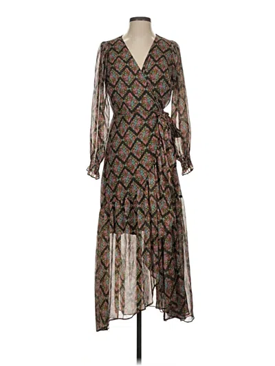 Pre-owned Lc Lauren Conrad Casual Dress In Brown
