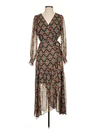 Pre-owned Lc Lauren Conrad Casual Dress In Brown