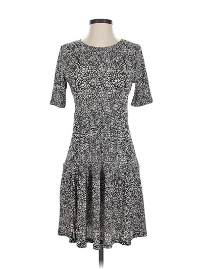 Pre-owned Lc Lauren Conrad Casual Dress In Gray